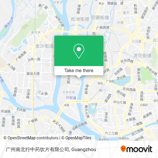 广州南北行中药饮片有限公司 map