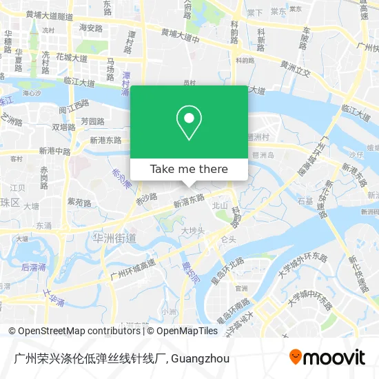 广州荣兴涤伦低弹丝线针线厂 map