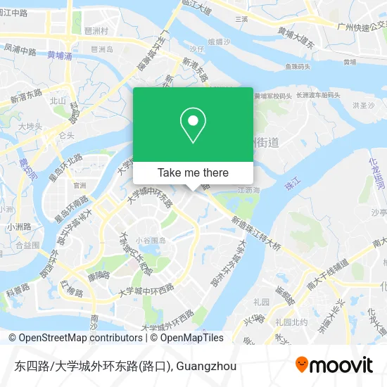 东四路/大学城外环东路(路口) map
