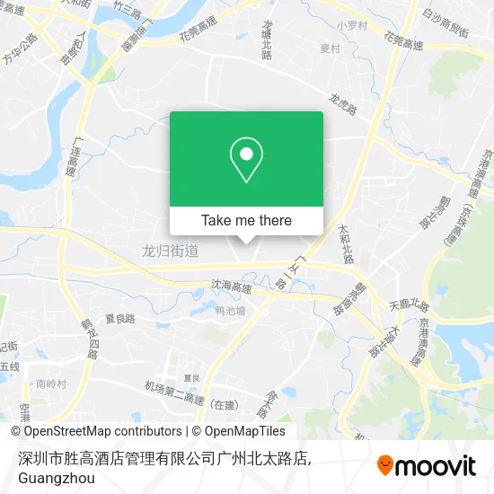 深圳市胜高酒店管理有限公司广州北太路店 map