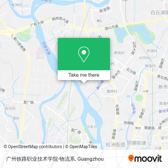广州铁路职业技术学院-物流系 map