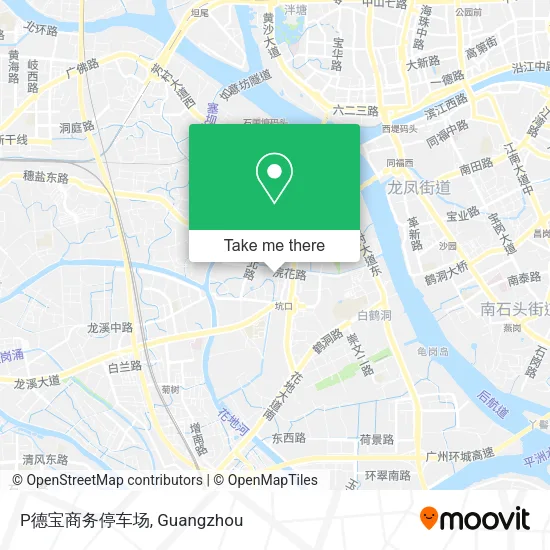 P德宝商务停车场 map