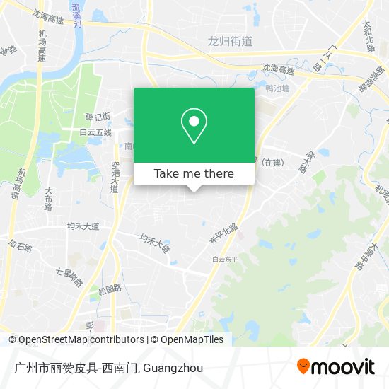 广州市丽赞皮具-西南门 map