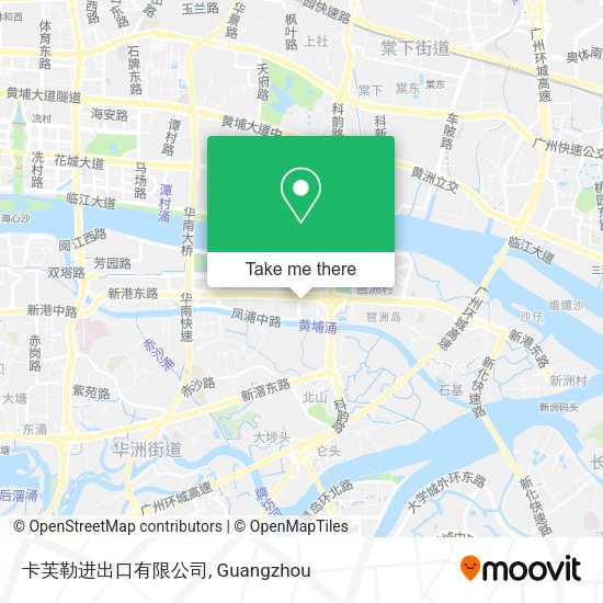 卡芙勒进出口有限公司 map