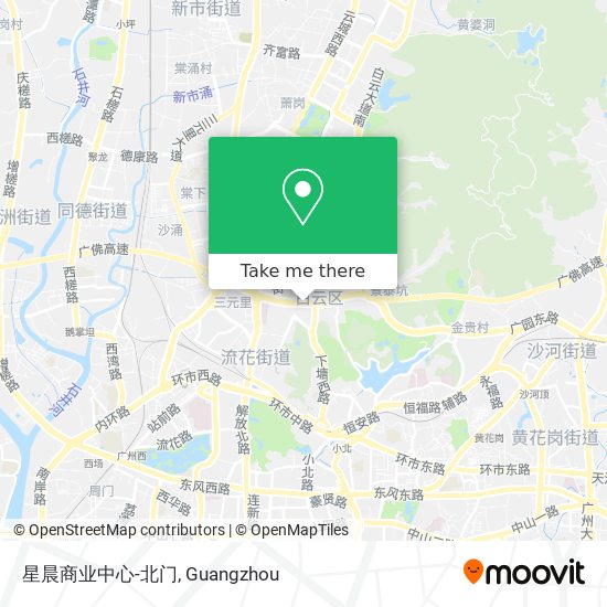 星晨商业中心-北门 map