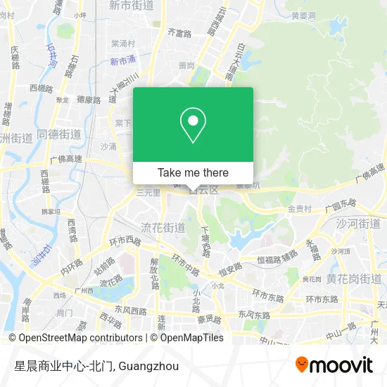 星晨商业中心-北门 map