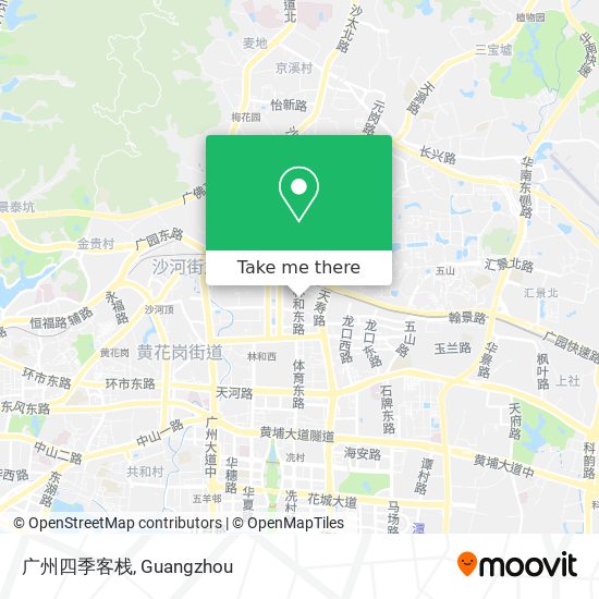 广州四季客栈 map
