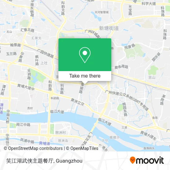 笑江湖武侠主题餐厅 map