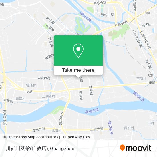 川都川菜馆(广教店) map