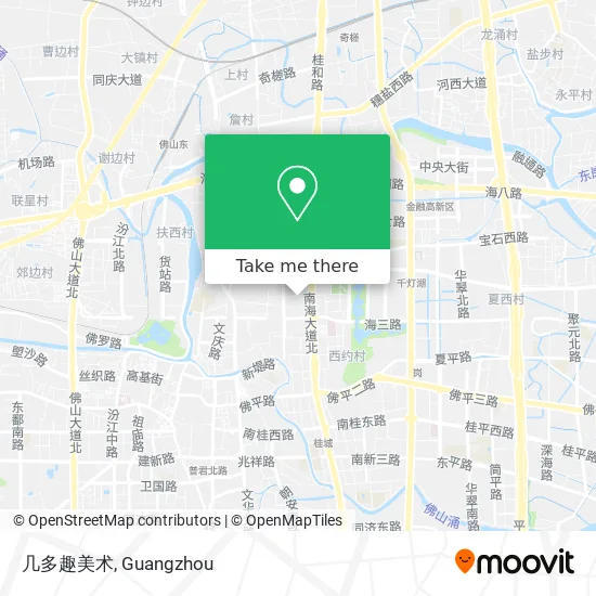 几多趣美术 map