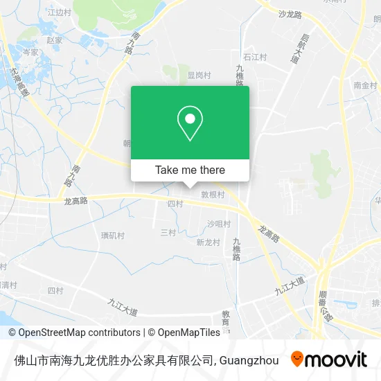 佛山市南海九龙优胜办公家具有限公司 map