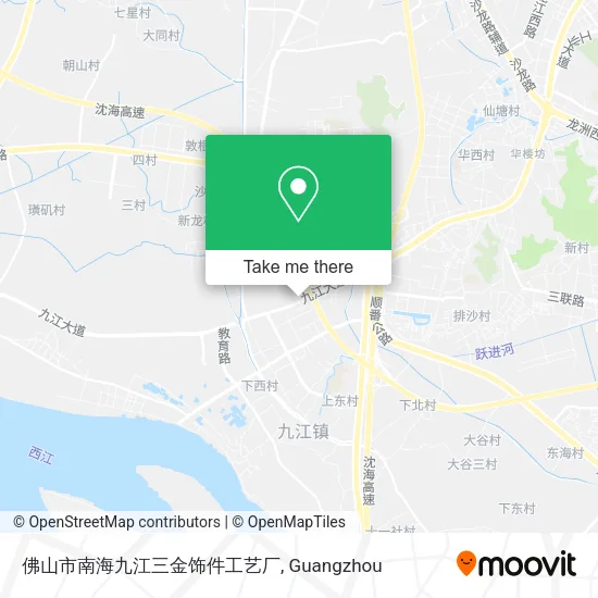 佛山市南海九江三金饰件工艺厂 map
