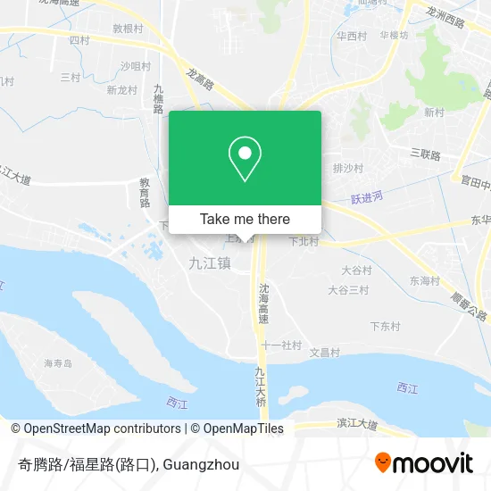 奇腾路/福星路(路口) map