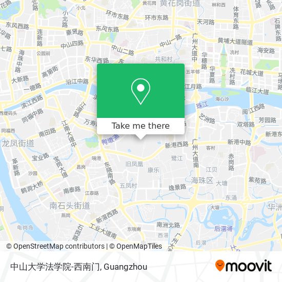 中山大学法学院-西南门 map
