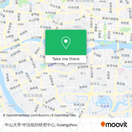 中山大学-中法组织研究中心 map