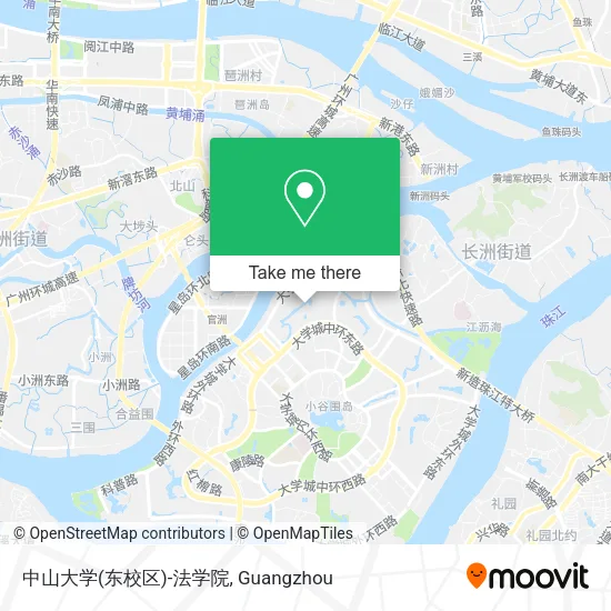 中山大学(东校区)-法学院 map