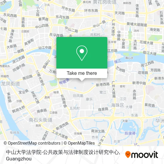 中山大学法学院-公共政策与法律制度设计研究中心 map