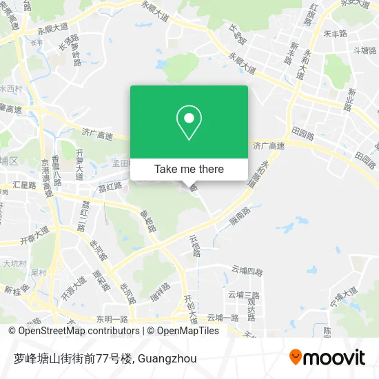 萝峰塘山街街前77号楼 map