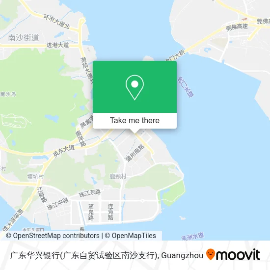 广东华兴银行(广东自贸试验区南沙支行) map