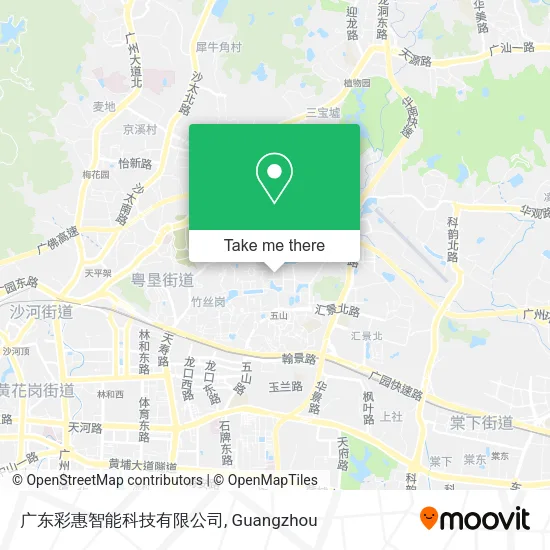 广东彩惠智能科技有限公司 map