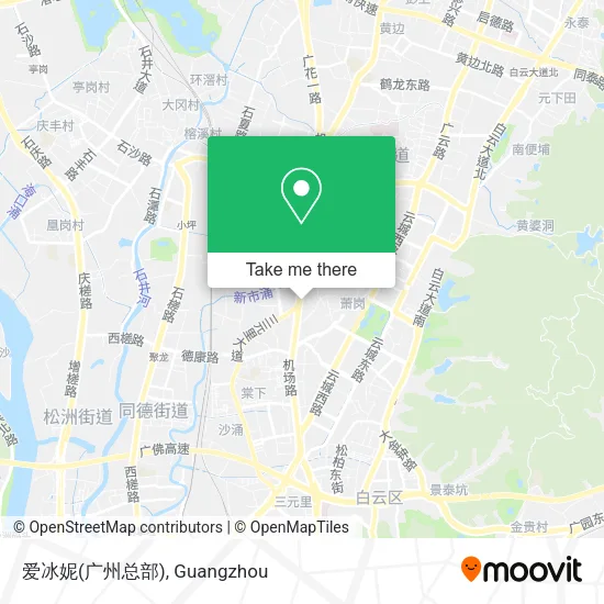 爱冰妮(广州总部) map