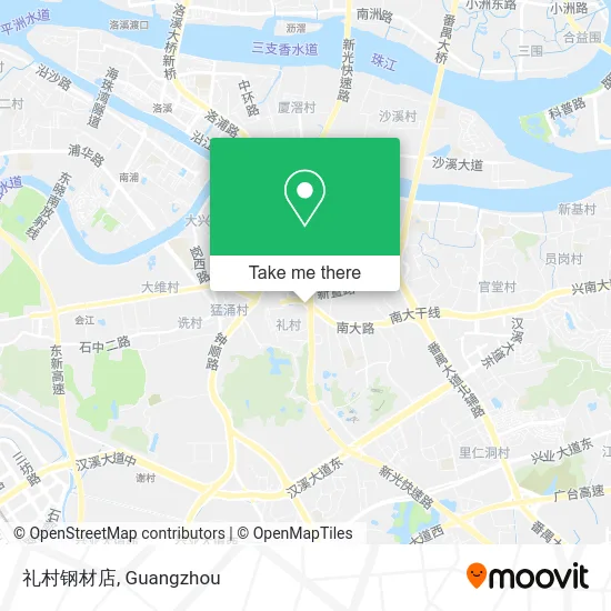 礼村钢材店 map