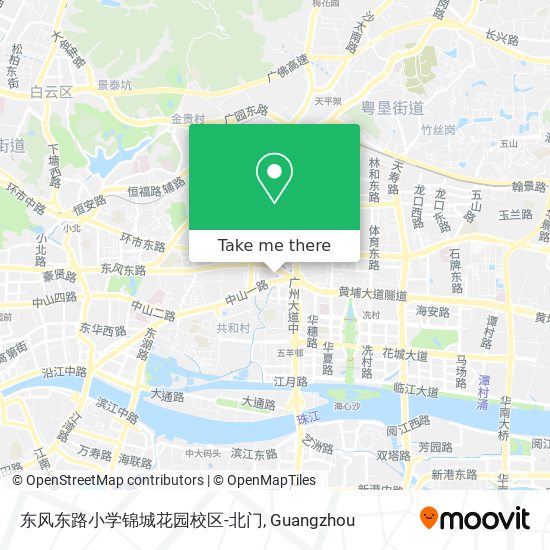 东风东路小学锦城花园校区-北门 map