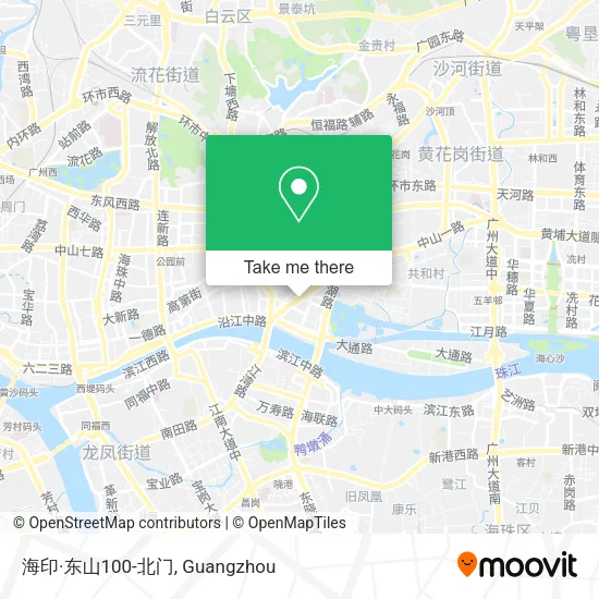 海印·东山100-北门 map