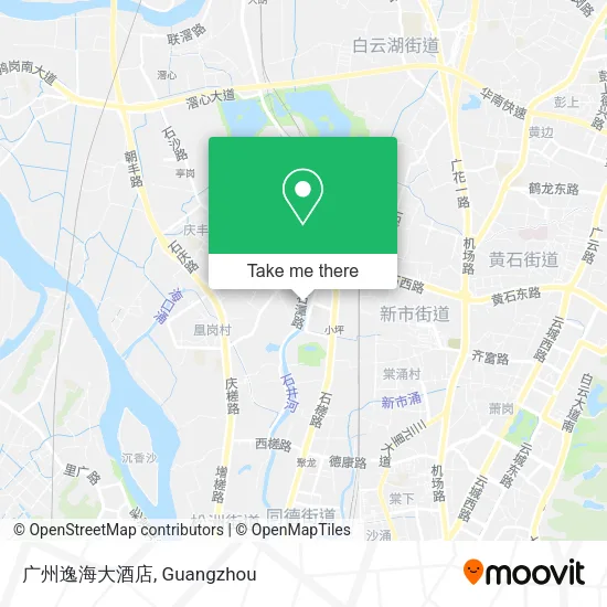 广州逸海大酒店 map