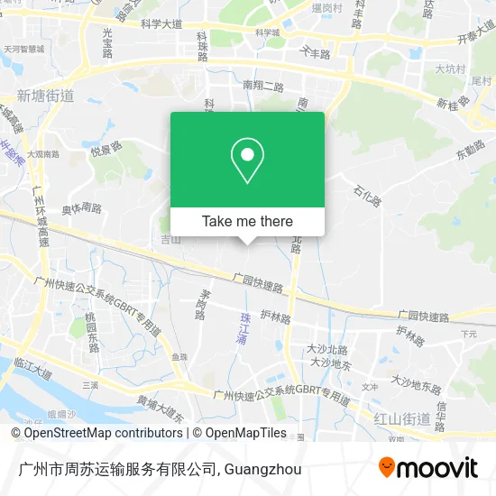 广州市周苏运输服务有限公司 map
