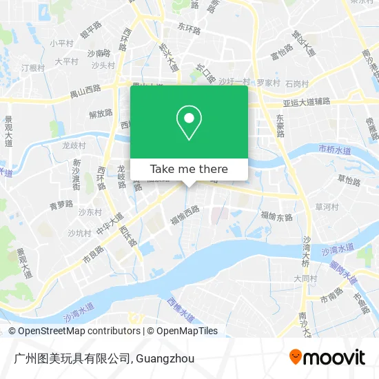 广州图美玩具有限公司 map