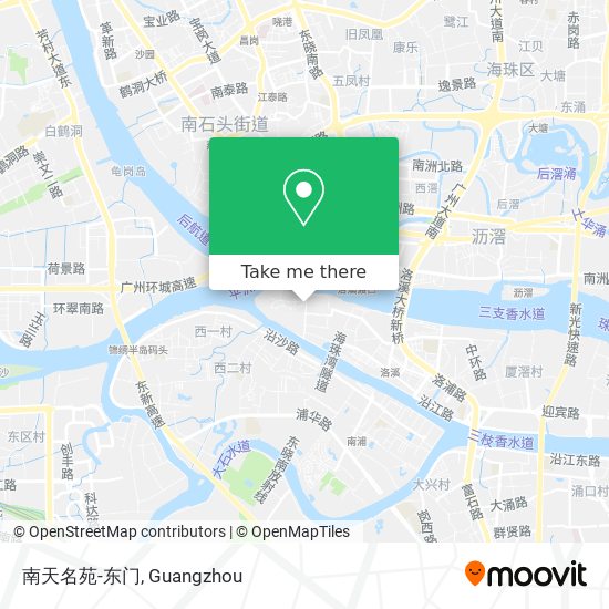 南天名苑-东门 map