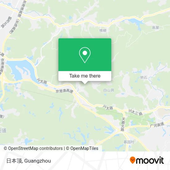 日本顶 map