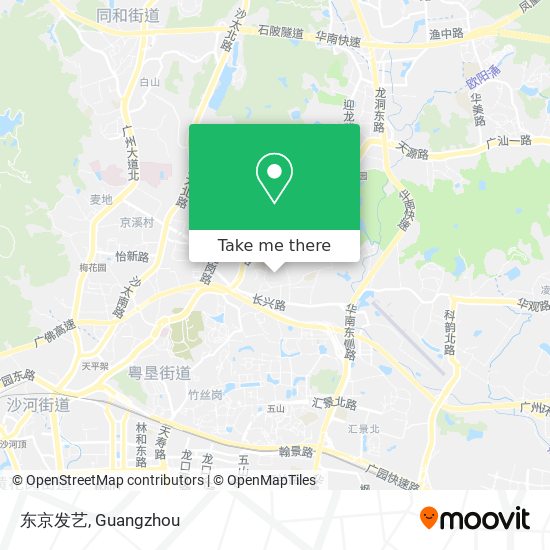 东京发艺 map