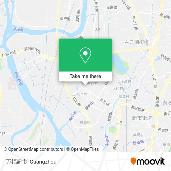 万福超市 map