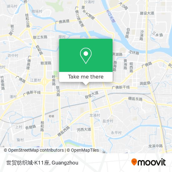 世贸纺织城-K11座 map