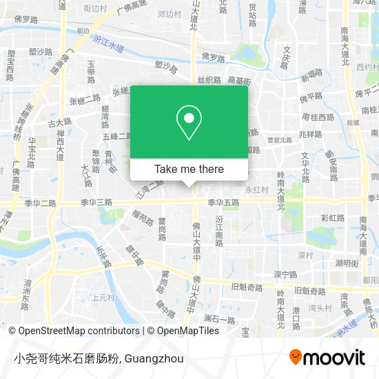 小尧哥纯米石磨肠粉 map