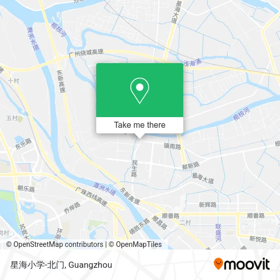 星海小学-北门 map