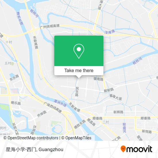 星海小学-西门 map