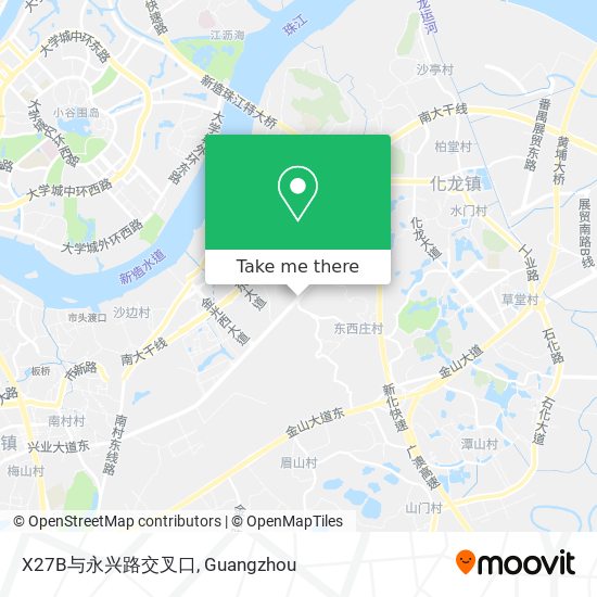 X27B与永兴路交叉口 map