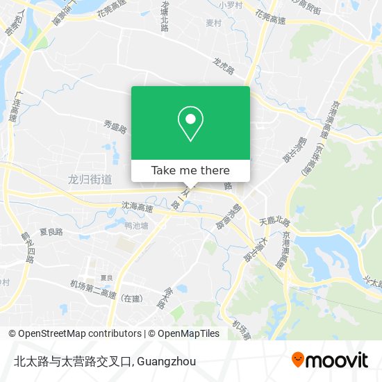 北太路与太营路交叉口 map