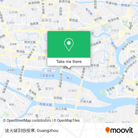 拔火罐刮痧按摩 map