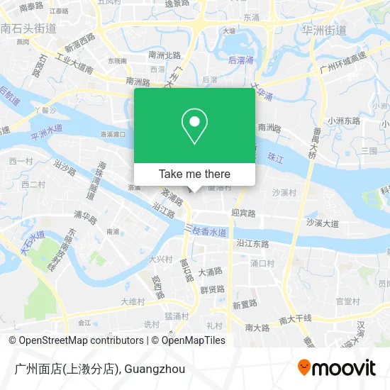 广州面店(上漖分店) map