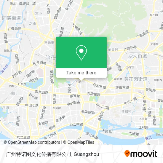 广州特诺图文化传播有限公司 map