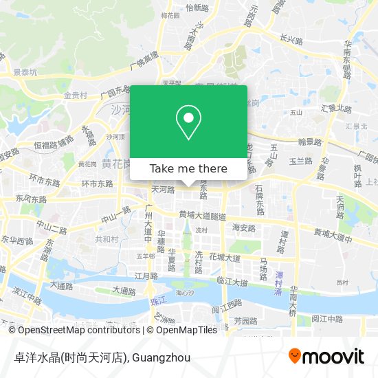 卓洋水晶(时尚天河店) map
