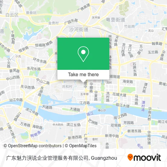 广东魅力演说企业管理服务有限公司 map