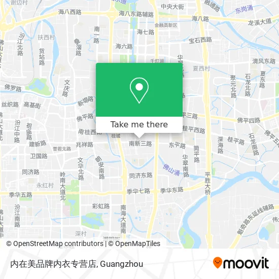 内在美品牌内衣专营店 map
