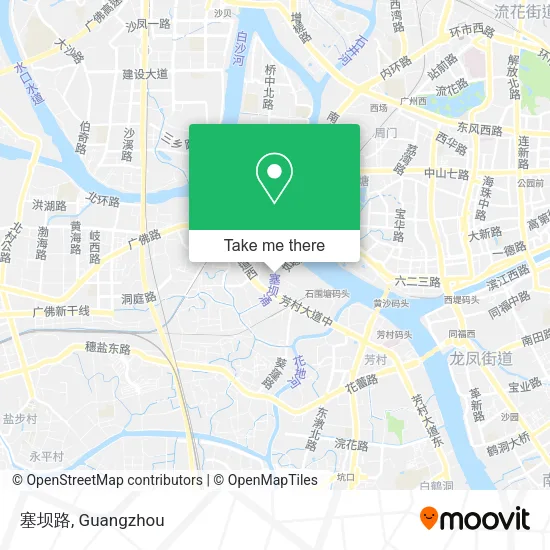 塞坝路 map