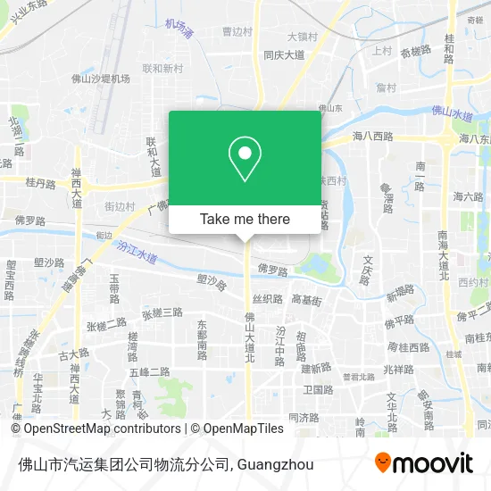 佛山市汽运集团公司物流分公司 map