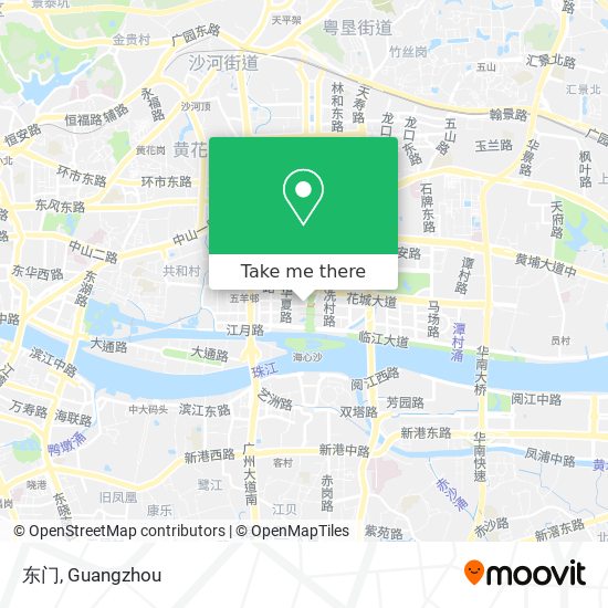 东门 map